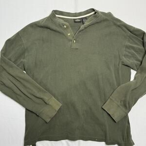 Redhead Green Long Sleeve Button Up Shirt Size 4 / Small 100% Cotton